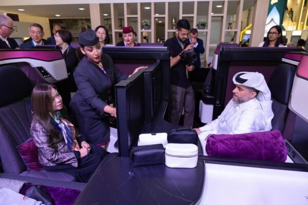 Qatar Airways Unveils Arabic-Enabled AI Cabin Crew and Virtual Reality Experience at ATM 2025